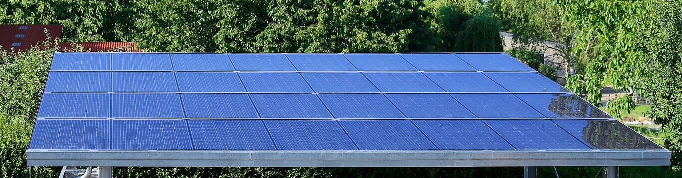 Image de fond - Carport solaire